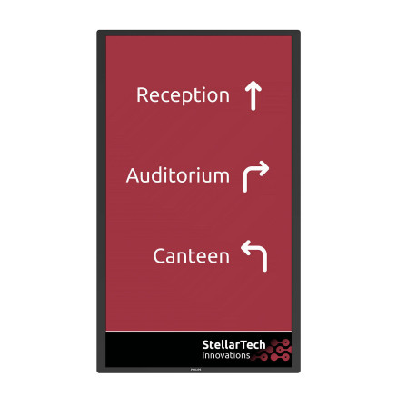 Philips Signage Solutions 32BDL5150I 00 affichage de messages Écran plat de signalisation numérique 80 cm (31.5") Wifi Quad HD