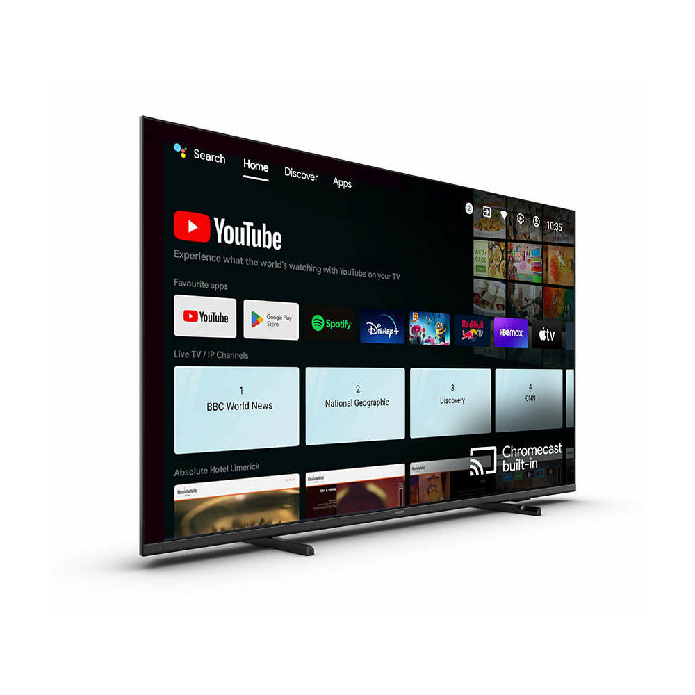 Philips 43HFL4518U 12 TV Hospitality 109,2 cm (43") 4K Ultra HD 350 cd m² Smart TV Noir 20 W Philips 43HFL4518U 12 TV Hospitality 109,2 cm (43") 4K Ultra HD 350 cd m² Smart TV Noir 20 W