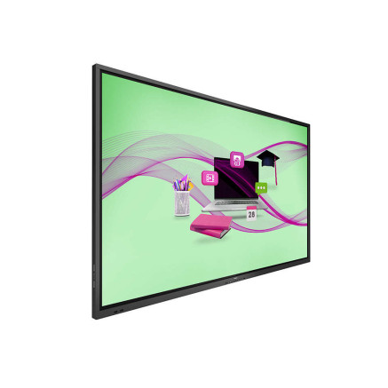 Philips 75BDL4052E 00 affichage de messages 190,5 cm (75") LCD Wifi 380 cd m² 4K Ultra HD Noir Écran tactile Android 10