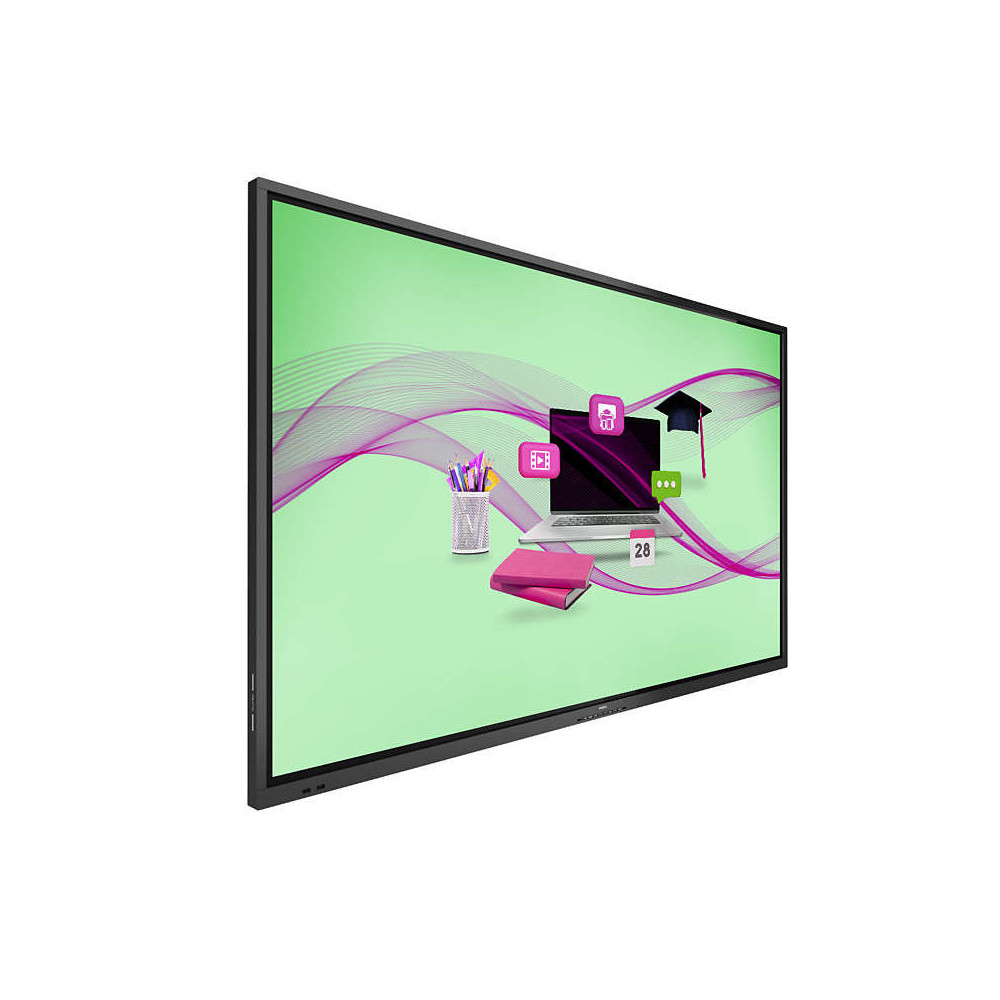 Philips 75BDL4052E 00 affichage de messages 190,5 cm (75") LCD Wifi 380 cd m² 4K Ultra HD Noir Écran tactile Android 10 Philips 75BDL4052E 00 affichage de messages 190,5 cm (75") LCD Wifi 380 cd m² 4K Ultra HD Noir Écran tactile Android 10