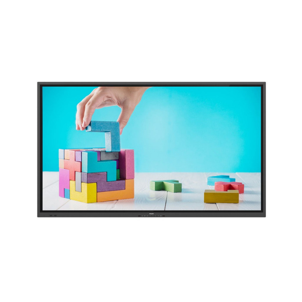 Philips E-Line 75BDL4152E 00 Écran plat de signalisation numérique 190,5 cm (75") Wifi 400 cd m² 4K Ultra HD Noir Écran tactile Philips E-Line 75BDL4152E 00 Écran plat de signalisation numérique 190,5 cm (75") Wifi 400 cd m² 4K Ultra HD Noir Écran tactile