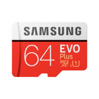 SAMMF036996 64Go microSDXC Evo Plus + adaptateur MB-MC64HA/EU SAMSUNG