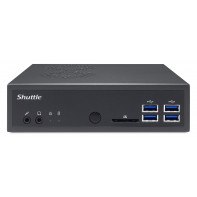 SHUTTLE DA320 SHUBB036689 Shuttle DA320 Slim-PC barebone / AMD AM4 65W TDP / 2xLAN RS232 3x video / 120W