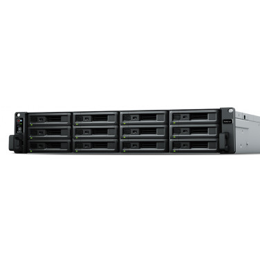 SYNOLOGY RS3621XS+ SYNBT036664 RS3621XS+ Bt NAS Rack 2U pour 12DD 3.5/2.5p 2.1/2.7G 8Core 8Go 4x LAN GbE +