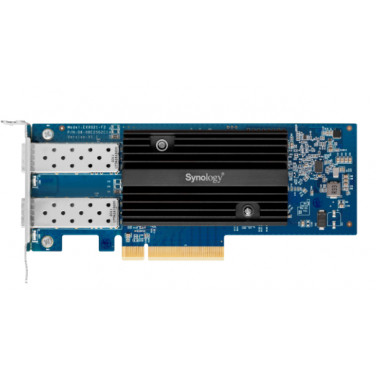 SYNOLOGY E25G21-F2 SYNCR036848 E25G21-F2 Adatateur Ethernet PCIe 25GbE 2 ports SFP+ pour gam