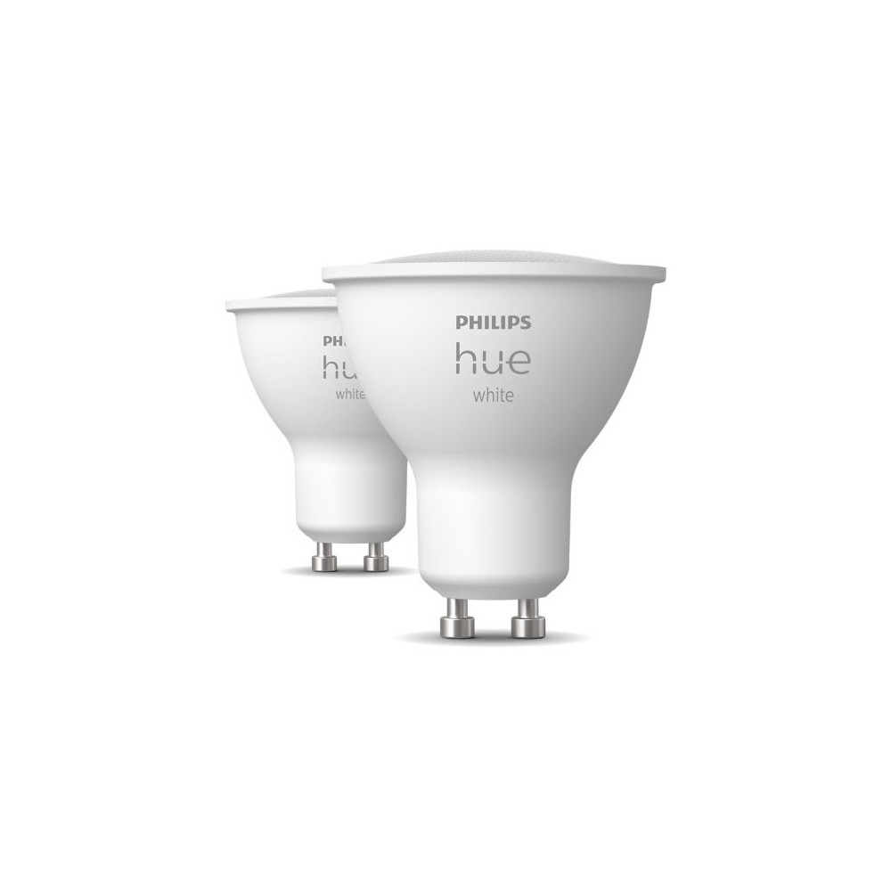 Philips Hue White GU10 Spot d'éclairage intelligent Bluetooth Zigbee 4,2 W