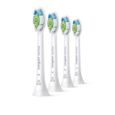 Philips W2 Optimal White HX6064 10 Lot de 4 + blanc + têtes de brosse soniques