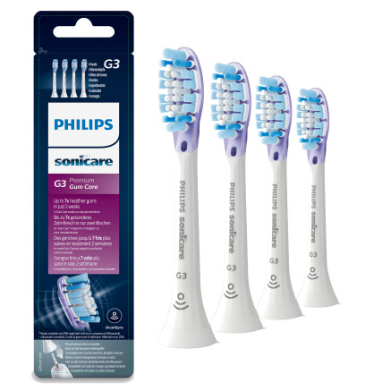 Philips G3 Premium Gum Care HX9054 17 Lot de 4 + blanc + têtes de brosse soniques