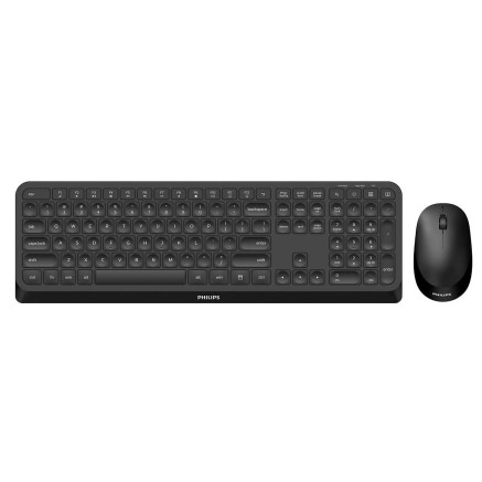 Philips 3000 series SPT6307B 26 clavier Souris incluse Universel RF sans fil QWERTZ Allemand Noir