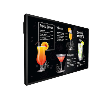 Philips Signage Solutions 65BDL3117P Écran plat de signalisation numérique 165,1 cm (65") ADS 750 cd m² 4K Ultra HD Noir 24 7
