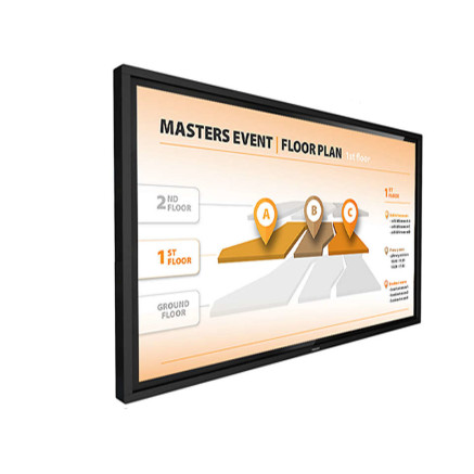 Philips 32BDL3651T 00 affichage de messages Carte A numérique 81,3 cm (32") VA Wifi 350 cd m² Full HD Écran tactile Intégré