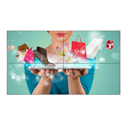 Philips Signage Solutions 49BDL2105X 00 affichage de messages 123,2 cm (48.5") IPS 500 cd m² Full HD Noir 24 7