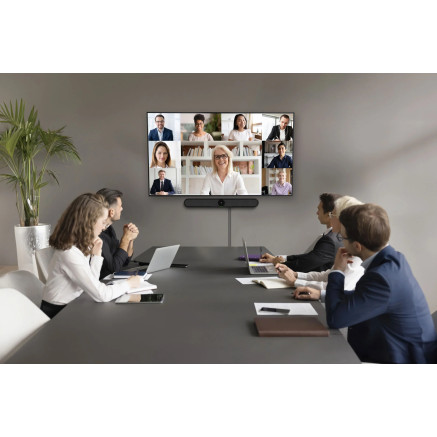 IPE00046441 IPEVO VC-B4K (Blanc) Barre vidéo UHD 4K tout-en-un