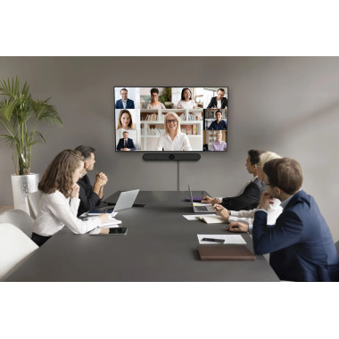 IPE00046441 IPEVO VC-B4K (Blanc) Barre vidéo UHD 4K tout-en-un