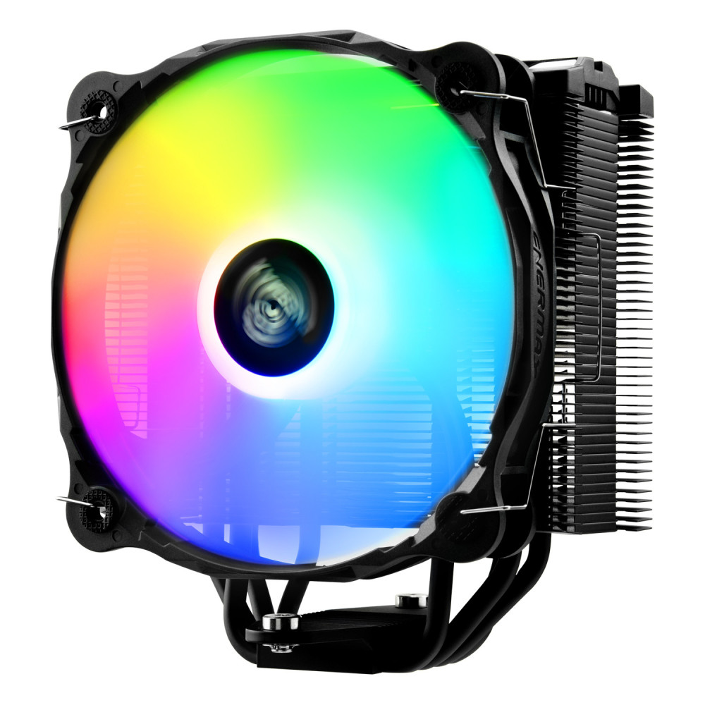 Enermax ETS-F40-BK-ARGB système de refroidissement d’ordinateur Processeur Refroidisseur 14 cm Noir 1 pièce(s) Enermax ETS-F40-BK-ARGB système de refroidissement d’ordinateur Processeur Refroidisseur 14 cm Noir 1 pièce(s)