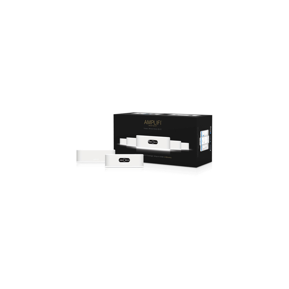 AmpliFi Instant System routeur sans fil Gigabit Ethernet Bi-bande (2,4 GHz 5 GHz) Blanc AmpliFi Instant System routeur sans fil Gigabit Ethernet Bi-bande (2,4 GHz 5 GHz) Blanc