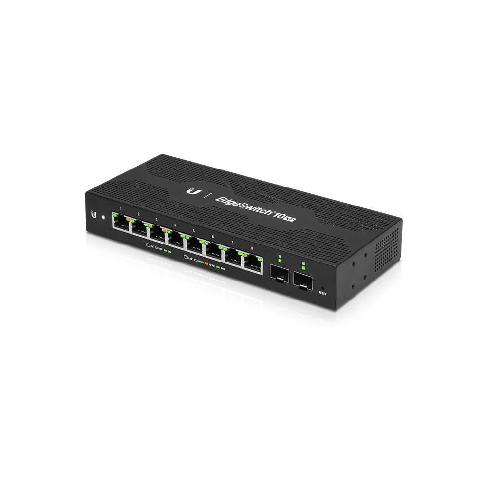 Ubiquiti EdgeSwitch 10XP Géré L2 Gigabit Ethernet (10 100 1000) Connexion Ethernet, supportant l'alimentation via ce port (PoE) Ubiquiti EdgeSwitch 10XP Géré L2 Gigabit Ethernet (10 100 1000) Connexion Ethernet, supportant l'alimentation via ce port (PoE)