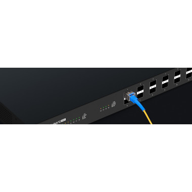 Ubiquiti ES-12F commutateur réseau Géré L2 L3 Gigabit Ethernet (10 100 1000) Connexion Ethernet, supportant l'alimentation via