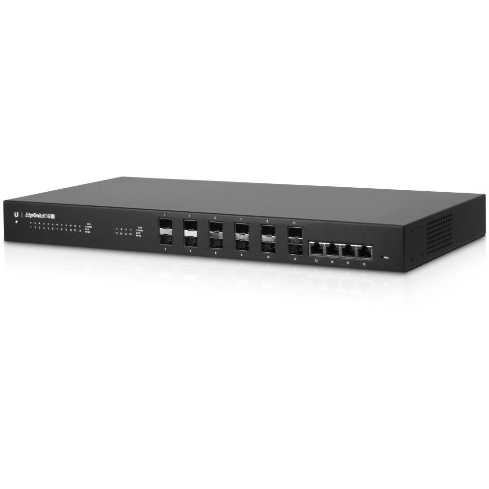 Ubiquiti ES‑16‑XG Géré 10G Ethernet (100 1000 10000) 1U Noir