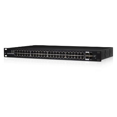 Ubiquiti ES-48-LITE commutateur réseau Géré Gigabit Ethernet (10 100 1000) 1U Noir
