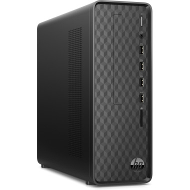 HP Slim Desktop S01-aF1021nf Intel® Pentium® J5040 8 Go DDR4-SDRAM 256 Go SSD Windows 11 Home Mini Tower PC Noir