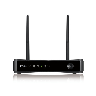 Zyxel LTE3301-PLUS routeur sans fil Gigabit Ethernet Bi-bande (2,4 GHz   5 GHz) 4G Noir