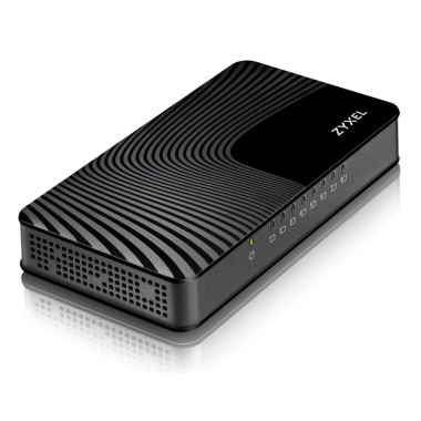 Zyxel GS-108S v2 Non-géré Gigabit Ethernet (10 100 1000) Noir