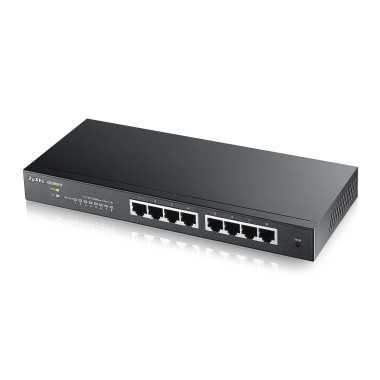 Zyxel GS1900-8 Géré L2 Gigabit Ethernet (10 100 1000) Noir