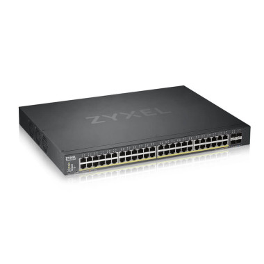 Zyxel XGS1930-52HP Géré L3 Gigabit Ethernet (10 100 1000) Connexion Ethernet, supportant l'alimentation via ce port (PoE) Noir