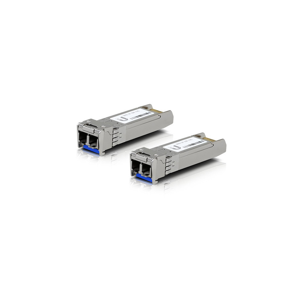 Ubiquiti UF-SM-10G-20 module émetteur-récepteur de réseau Fibre optique 10000 Mbit s SFP+ 1310 nm Ubiquiti UF-SM-10G-20 module émetteur-récepteur de réseau Fibre optique 10000 Mbit s SFP+ 1310 nm
