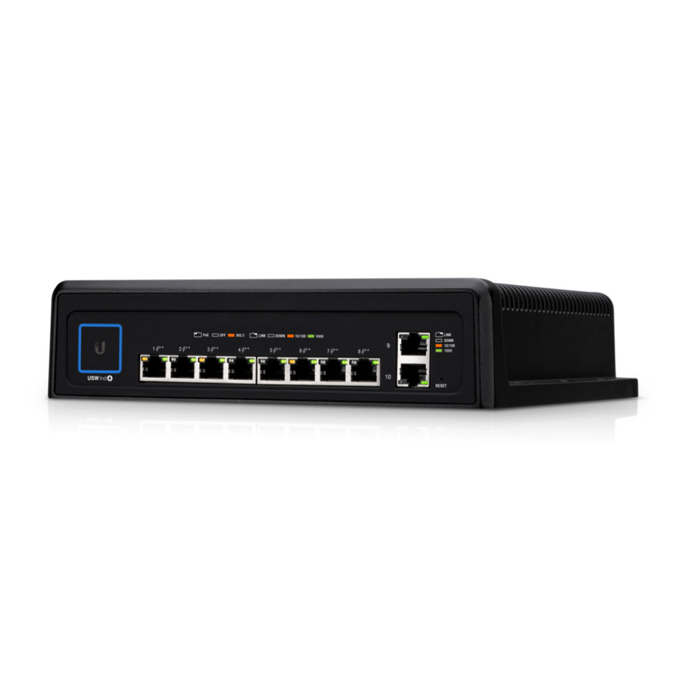 Ubiquiti UniFi Industrial Géré L2 Gigabit Ethernet (10 100 1000) Connexion Ethernet, supportant l'alimentation via ce port Ubiquiti UniFi Industrial Géré L2 Gigabit Ethernet (10 100 1000) Connexion Ethernet, supportant l'alimentation via ce port
