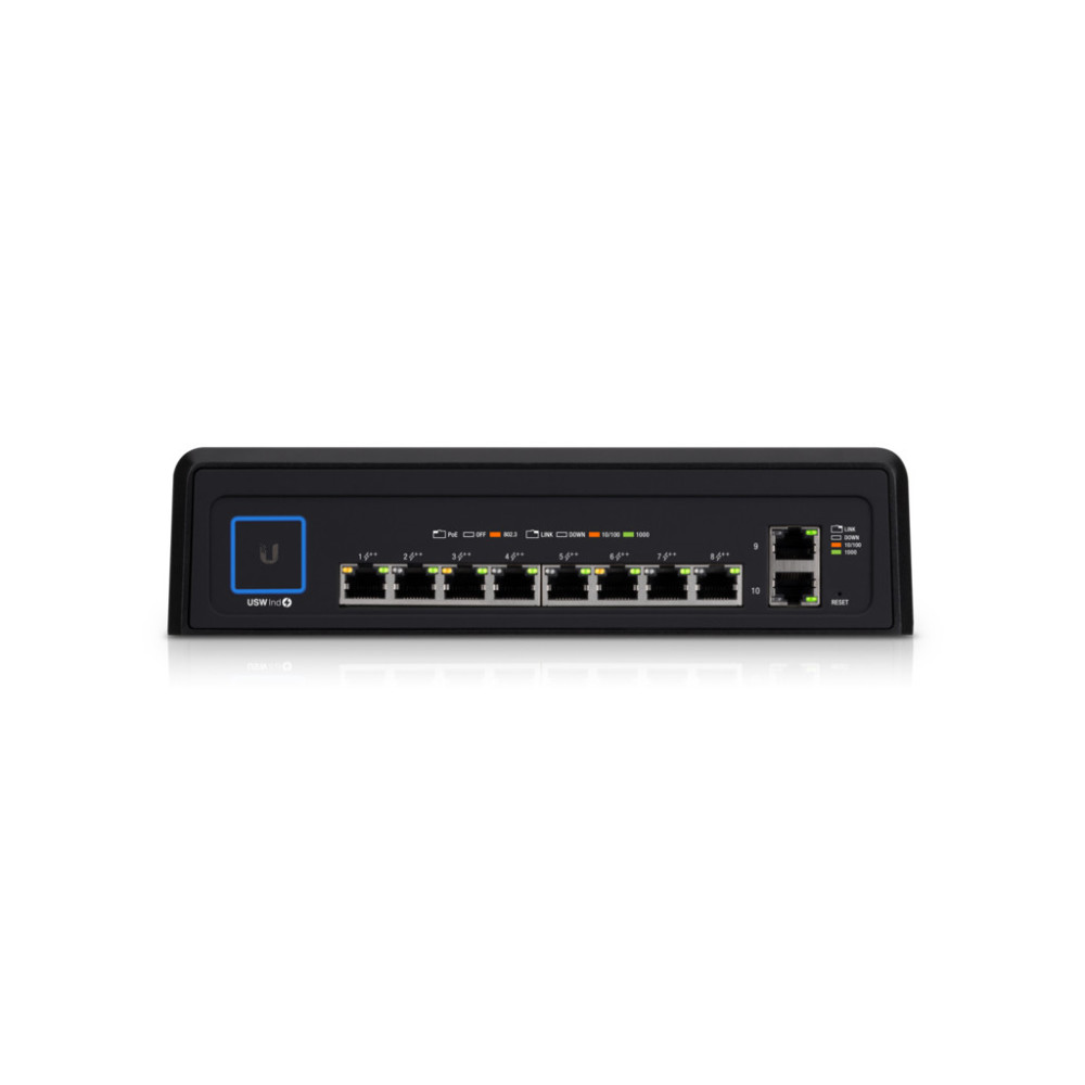 Ubiquiti UniFi Industrial Géré L2 Gigabit Ethernet (10 100 1000) Connexion Ethernet, supportant l'alimentation via ce port