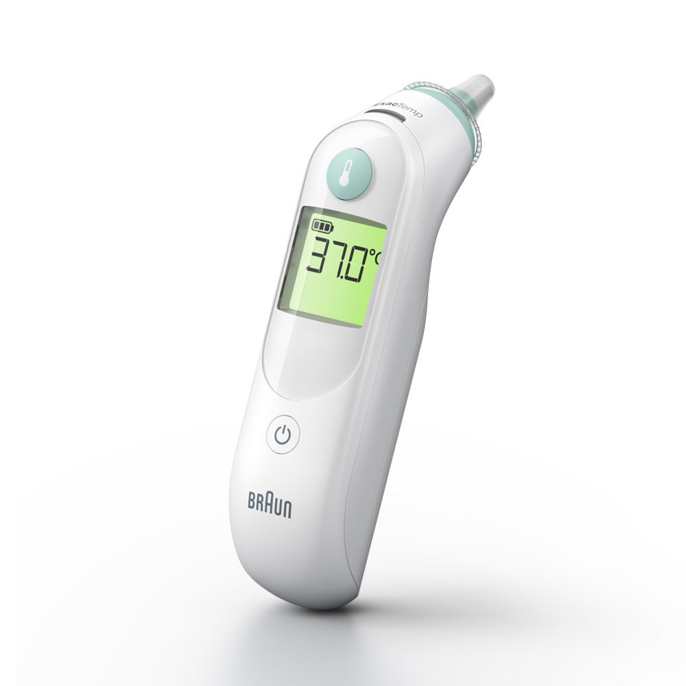 Braun ThermoScan 6 Thermomètre par contact Blanc Oreille Boutons