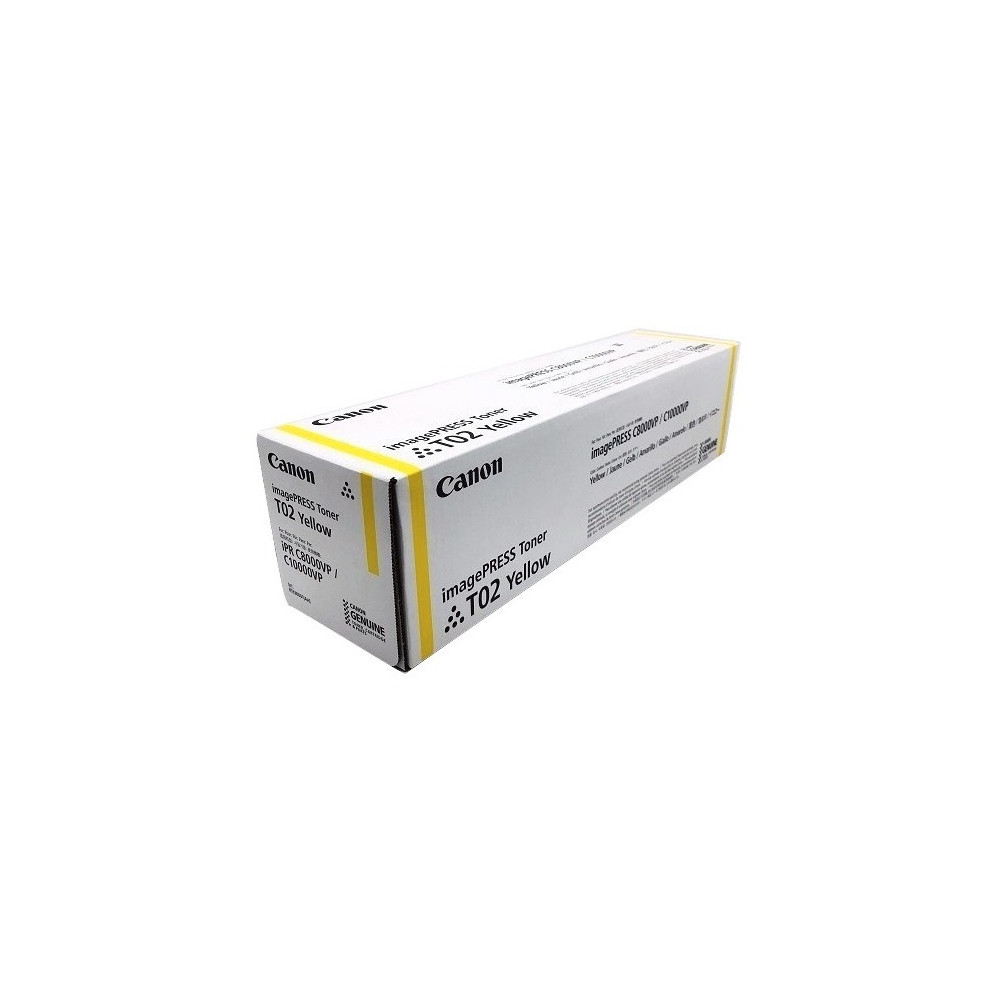 Canon T02 Cartouche de toner 1 pièce(s) Original Jaune Canon T02 Cartouche de toner 1 pièce(s) Original Jaune
