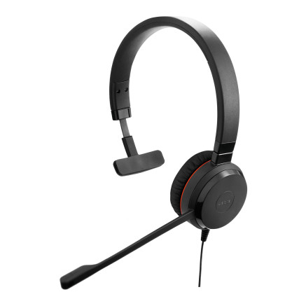 Jabra 5393-829-309 écouteur casque Avec fil Arceau Bureau Centre d'appels Noir