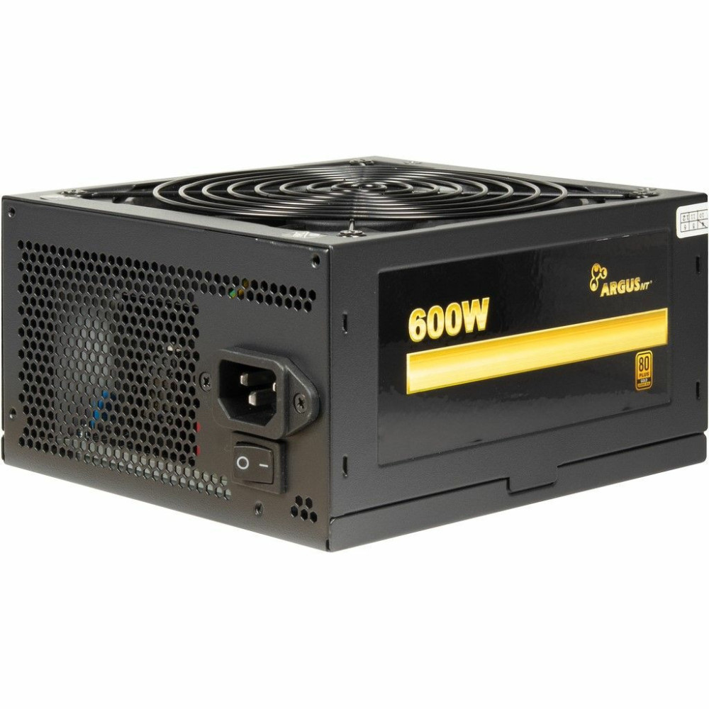 Inter-Tech Argus GPS-600 unité d'alimentation d'énergie 600 W 20+4 pin ATX ATX Noir