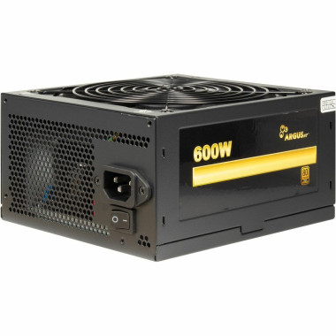 Inter-Tech Argus GPS-600 unité d'alimentation d'énergie 600 W 20+4 pin ATX ATX Noir