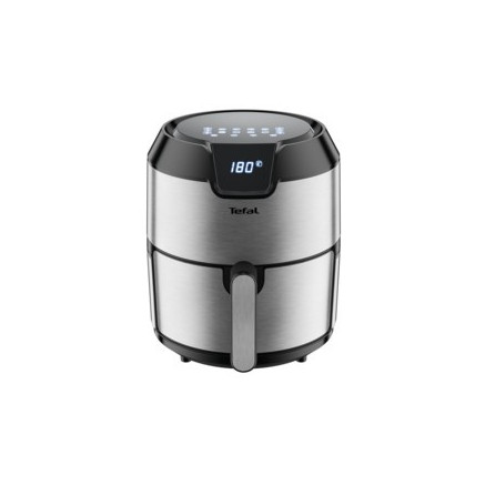 Tefal Easy Fry EY401D Unique 4,2 L Autonome 1500 W Friteuse d’air chaud Noir, Acier inoxydable