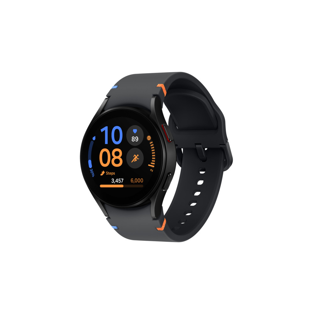 Samsung Galaxy Watch FE 3,05 cm (1.2") AMOLED 40 mm Numérique 396 x 396 pixels Écran tactile Noir Wifi GPS (satellite) Samsung Galaxy Watch FE 3,05 cm (1.2") AMOLED 40 mm Numérique 396 x 396 pixels Écran tactile Noir Wifi GPS (satellite)