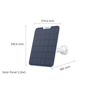 Reolink 6975253985388 Panneau solaire 6 W