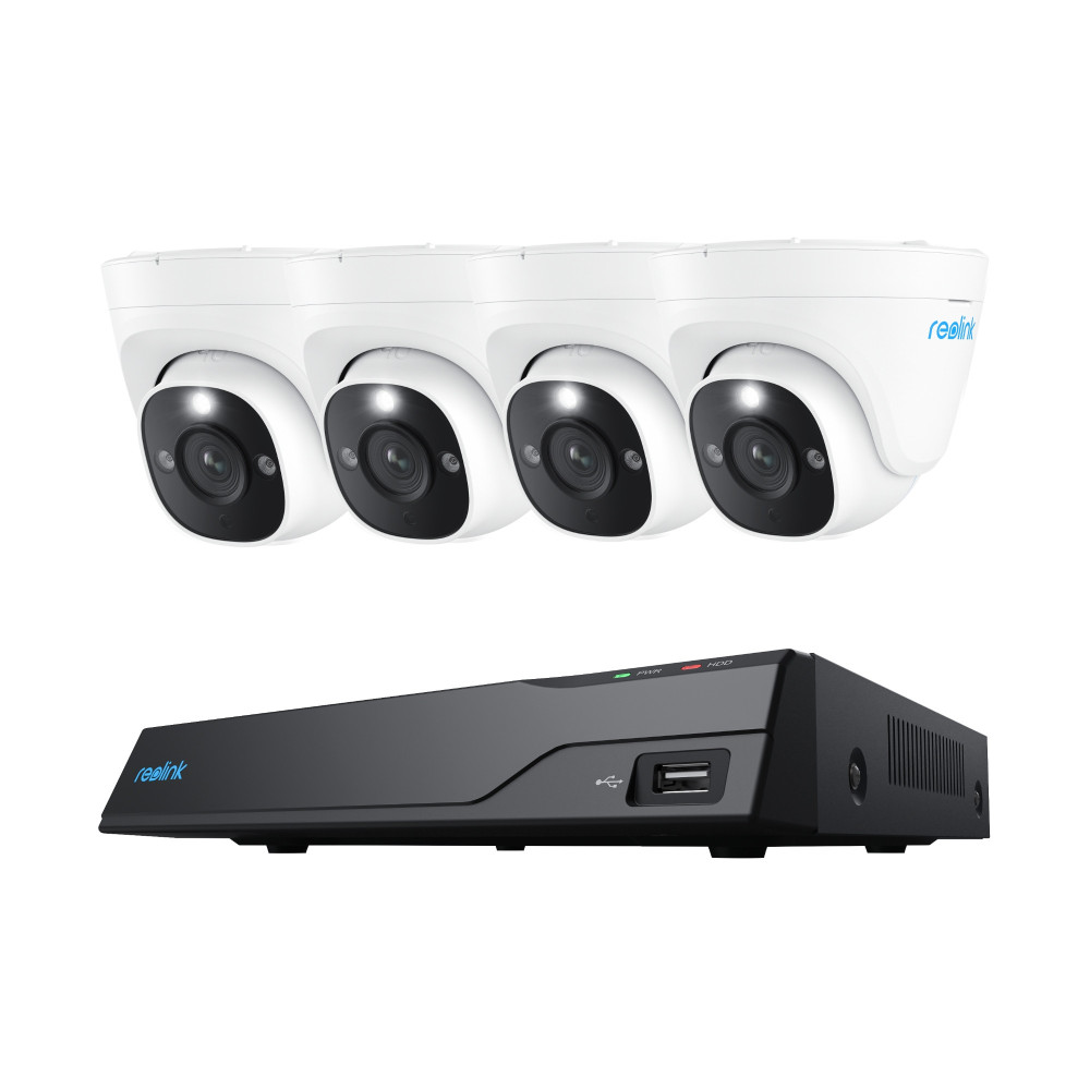 Reolink NVS8-8MD4 kit de vidéo-surveillance Avec fil 8 canaux Reolink NVS8-8MD4 kit de vidéo-surveillance Avec fil 8 canaux