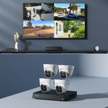 Reolink NVS8-8MD4 kit de vidéo-surveillance Avec fil 8 canaux