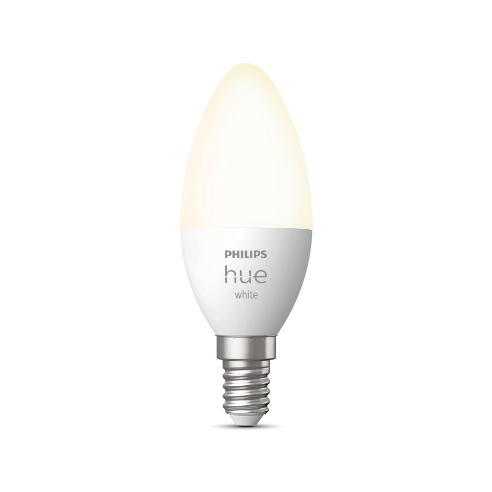 Philips Hue White Flamme - Ampoule connectée E14 Philips Hue White Flamme - Ampoule connectée E14