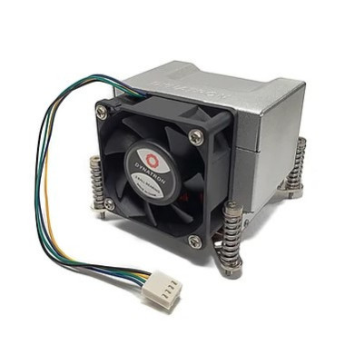 Dynatron Q5 Processeur Dissipateur thermique Radiateur 6 cm Multicolore 1 pièce(s)