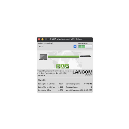 LANCOM Upgrade Advanced VPN Client (MAC, Bulk 10)