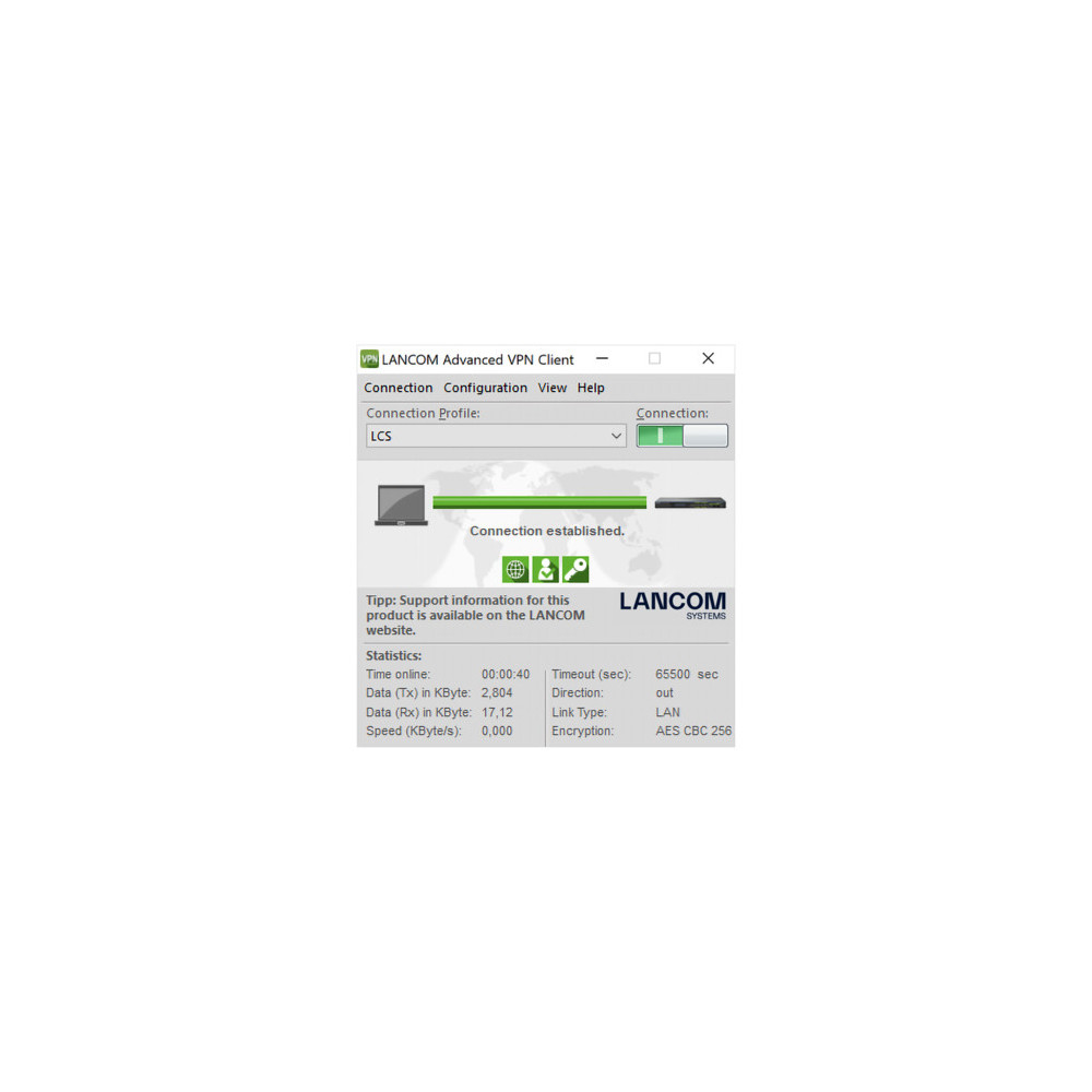 LANCOM Upgrade Advanced VPN Client (WIN, Bulk 25) LANCOM Upgrade Advanced VPN Client (WIN, Bulk 25)