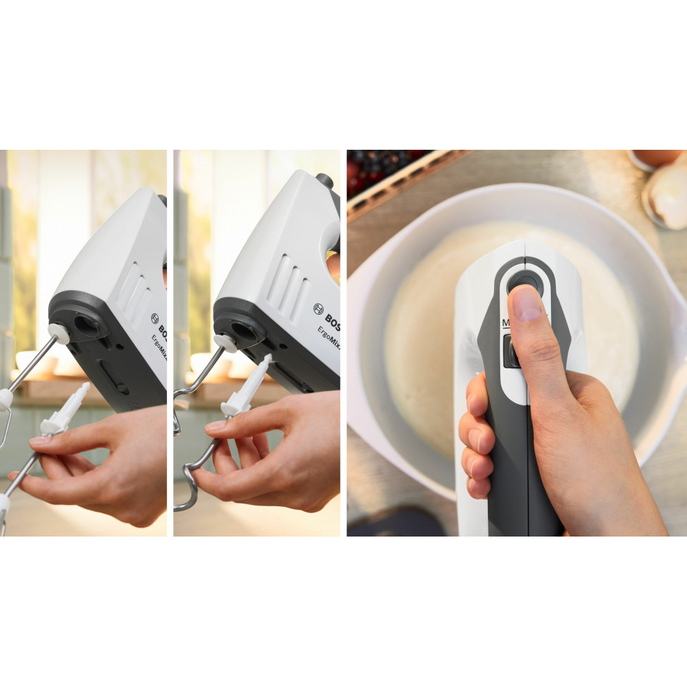 Bosch MMRP1000 hachoir électrique 0,8 L 400 W Rouge, Transparent, Blanc