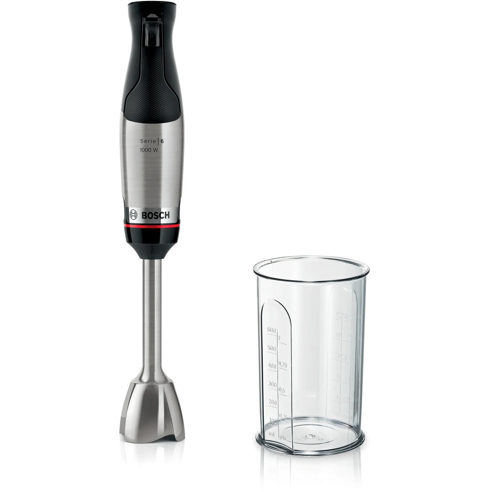 Bosch Serie 6 MSM6M610 blender Mélangeur par immersion 1000 W Noir, Acier inoxydable Bosch Serie 6 MSM6M610 blender Mélangeur par immersion 1000 W Noir, Acier inoxydable