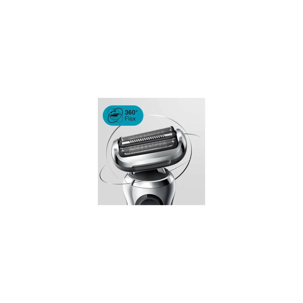 Braun Series 7 71-S7200cc Rasoir à grille Tondeuse Noir, Argent