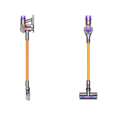 Dyson V8 Absolute Aspirateur-balai 2 en 1 Batterie Sec Sans sac Argent, Jaune